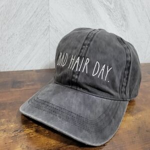 Rae Dunn Bad Hair Day Black Cap